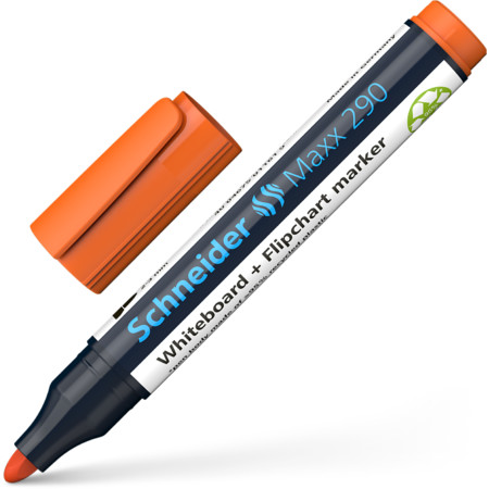 Maxx 290 orange Line width 2-3 mm Whiteboard & Flipchart markers by Schneider