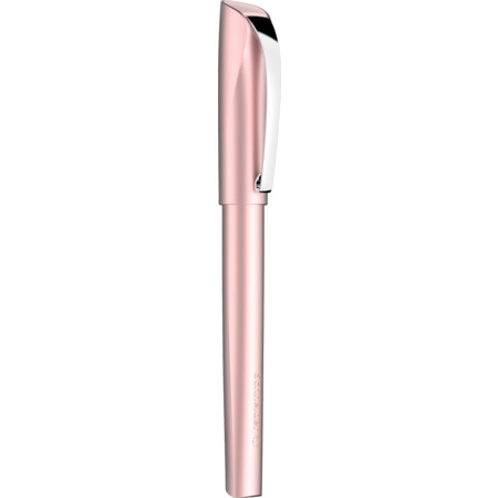 Ceod Shiny Powder Pink Line width M Cartridge rollerballs by Schneider