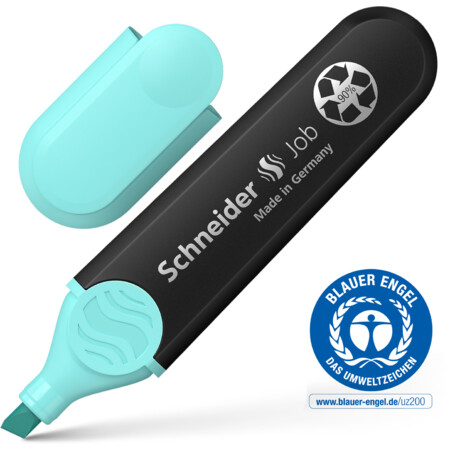 Job Pastel turquoise Line width 1+5 mm Highlighters by Schneider
