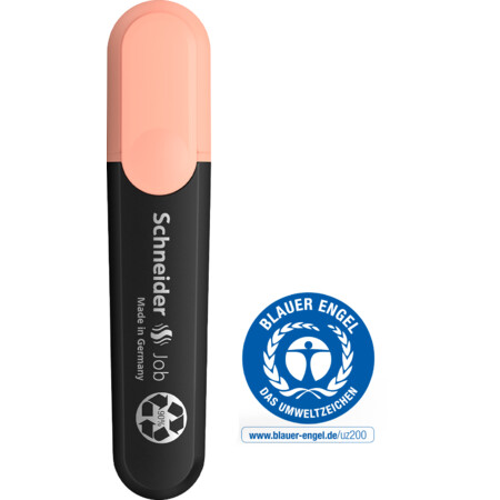 Job Pastel peach Line width 1+5 mm Highlighters by Schneider