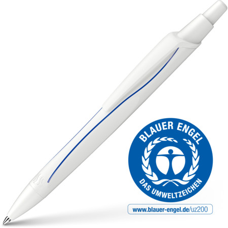 Reco white Line width M Ballpoint pens by Schneider