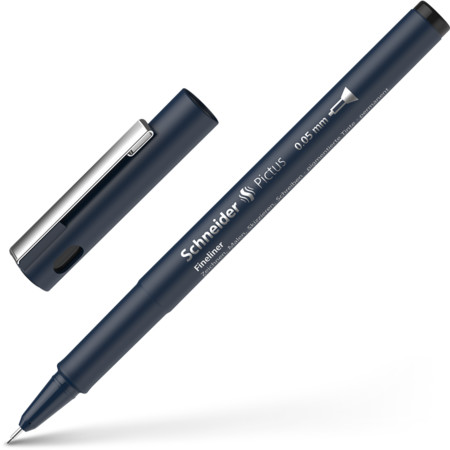 Pictus black Line width 0.05 mm Fineliners and fibrepens by Schneider