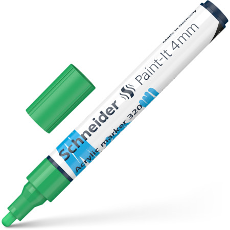Paint-It 320 4 mm green Line width 4 mm Acrylic markers by Schneider