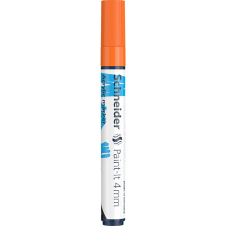 Paint-It 320 4 mm orange Line width 4 mm Acrylic markers by Schneider