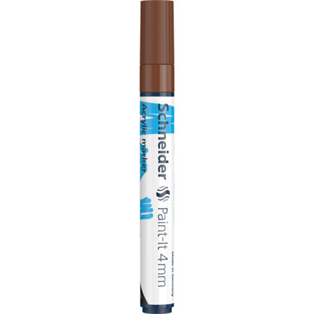 Paint-It 320 4 mm brown Line width 4 mm Acrylic markers by Schneider