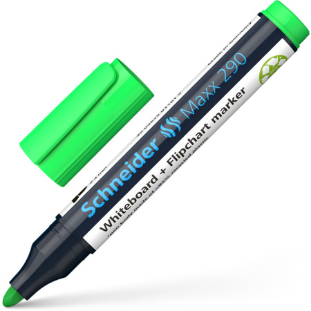 Maxx 290 light green Line width 2-3 mm Whiteboard & Flipchart markers by Schneider