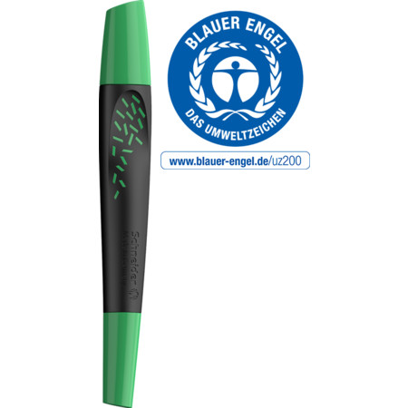 Breeze green Line width M Cartridge rollerballs by Schneider