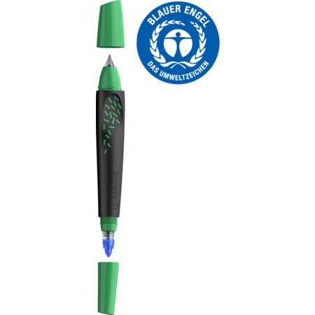 Breeze green Line width M Cartridge rollerballs by Schneider