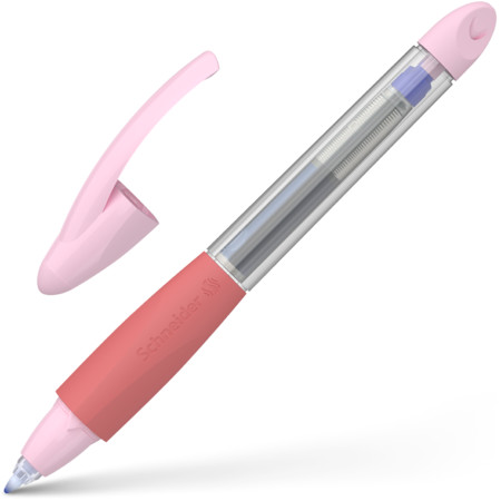 Base Ball rose-red Line width M Cartridge rollerballs by Schneider