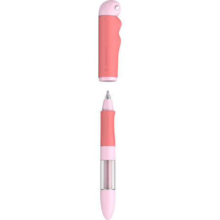 Base Senso rose-red Line width M Cartridge rollerballs by Schneider