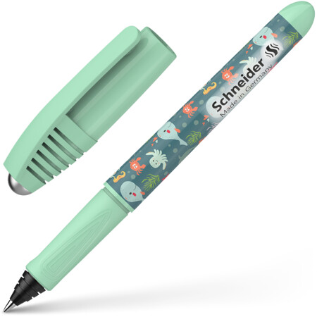 Zippi happy fish Line width M Cartridge rollerballs by Schneider