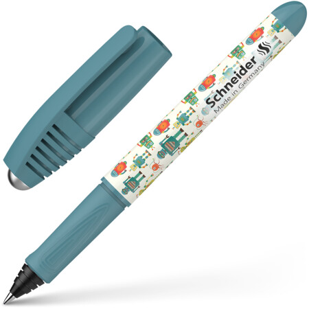 Zippi cool robots Line width M Cartridge rollerballs by Schneider