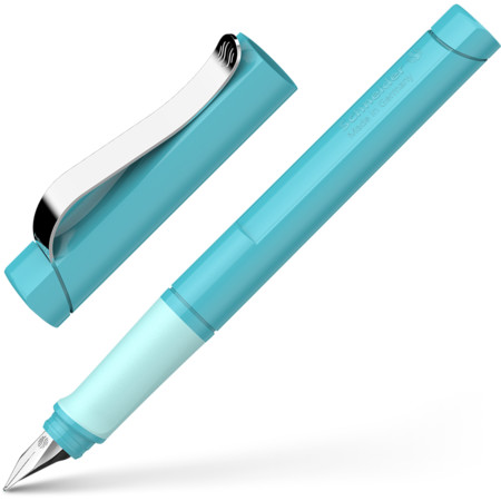 Base turquise Line width M Fountain pens by Schneider