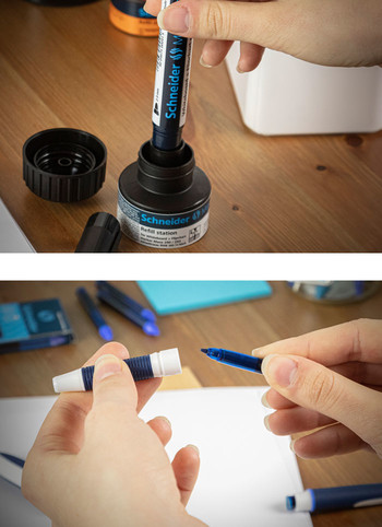 Refillable pens