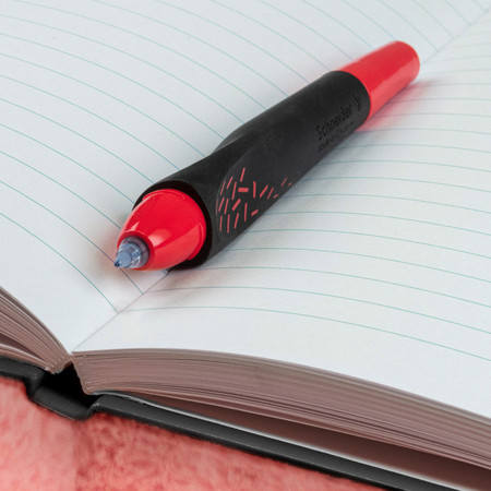 Breeze red Line width M Cartridge rollerballs by Schneider