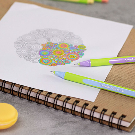 Line-Up Multipack Line width 0.4 mm Fineliners and fibrepens by Schneider
