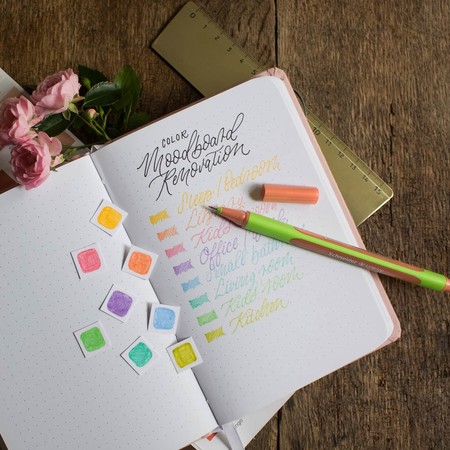 Line-Up pastel-pink Line width 0.4 mm Fineliners and fibrepens by Schneider
