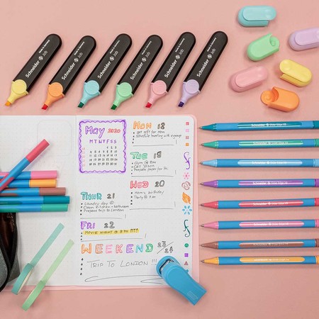 Slider Edge Pastel baby blue Line width XB Ballpoint pens by Schneider