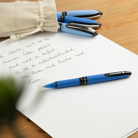One Hybrid C 0.5 blue Line width 0.5 mm Rollerballs by Schneider