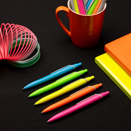 Reco neon blue Line width M Ballpoint pens by Schneider