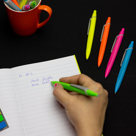 Reco neon blue Line width M Ballpoint pens by Schneider