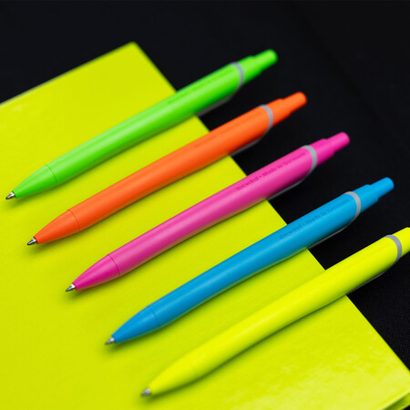 Reco neon blue Line width M Ballpoint pens by Schneider