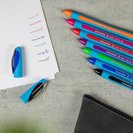 Slider Memo XB black Line width XB Ballpoint pens by Schneider