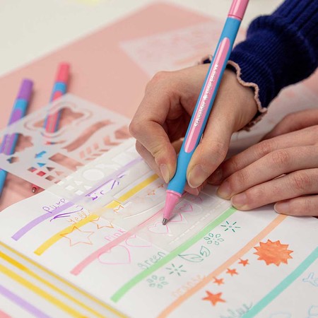 Slider Edge Pastel rose Line width XB Ballpoint pens by Schneider