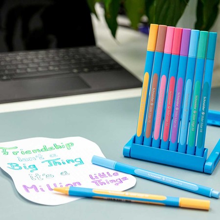 Slider Edge Pastel baby blue Line width XB Ballpoint pens by Schneider