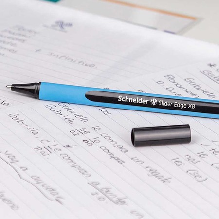 Slider Edge violet Line width XB Ballpoint pens by Schneider