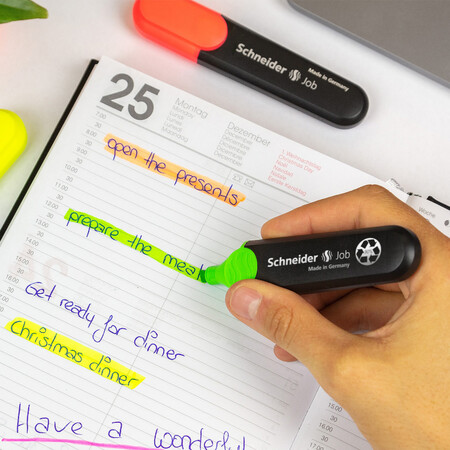 Job blue Line width 1+5 mm Highlighters by Schneider
