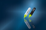The chisel tip of the Schneider highlighter 180 allows for two-line widths, 5 mm or 1 mm.