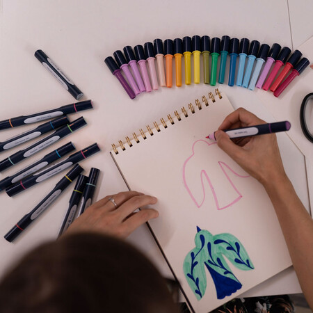 Paint-It 040 Twin marker holder Fineliners and fibrepens by 